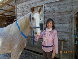 Lisa Kretschmer with horse